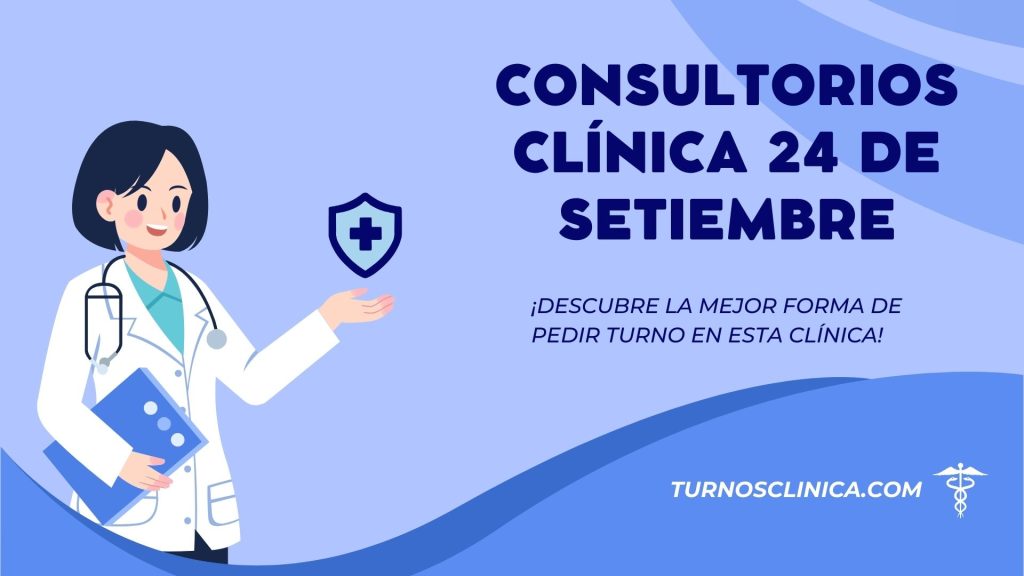 Turnos en el hospital Consultorios clínica 24 de Setiembre
